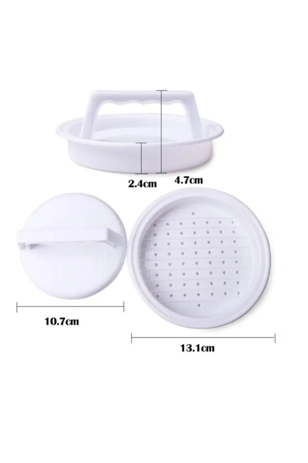 Hamburger Kalıbı Köfte Presi Şekillendirici Pratik Hamburger Yapm