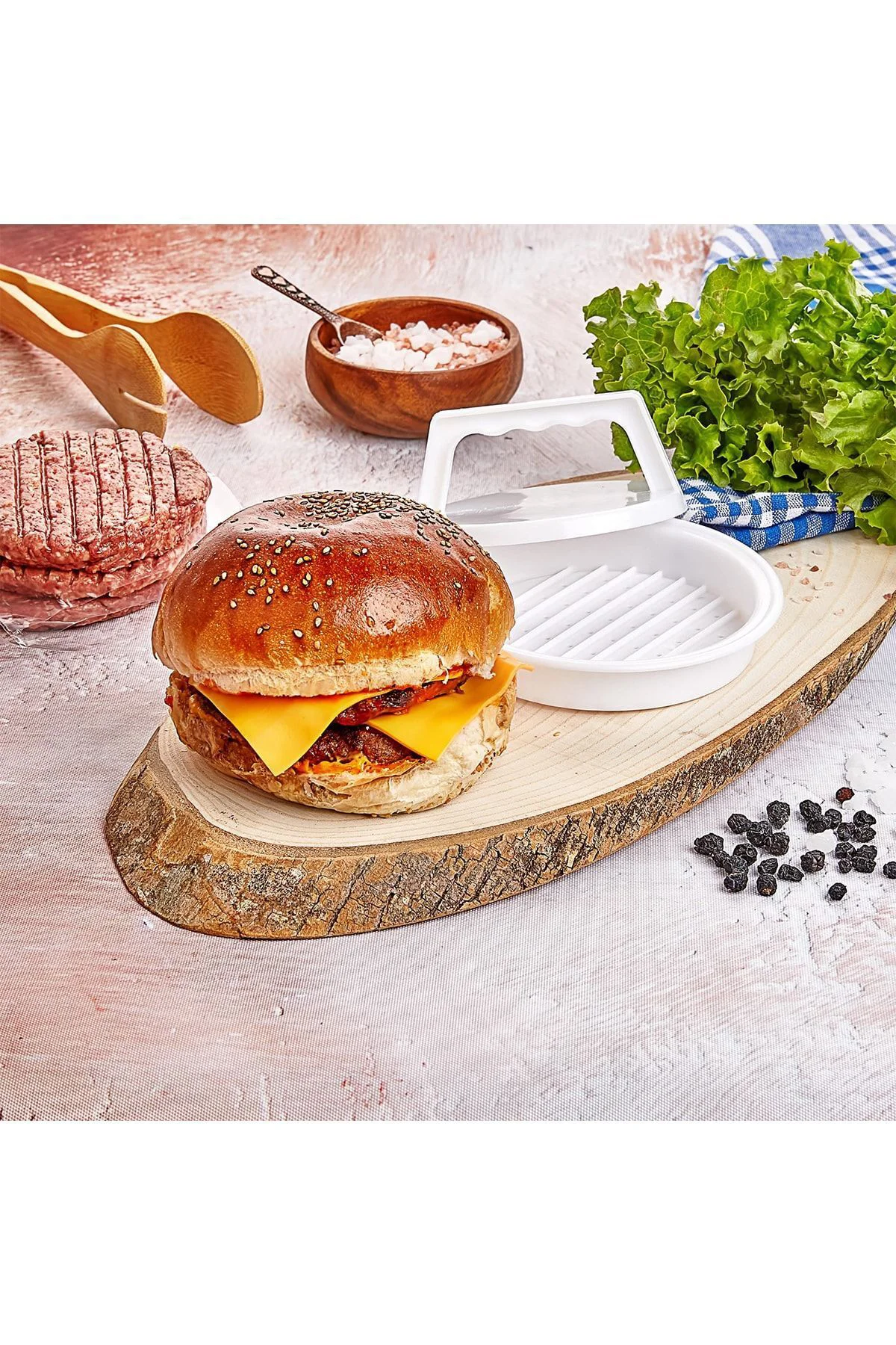 Hamburger Köfte Kalıbı Köfte Presi Şekillendirici Burger Press Pr