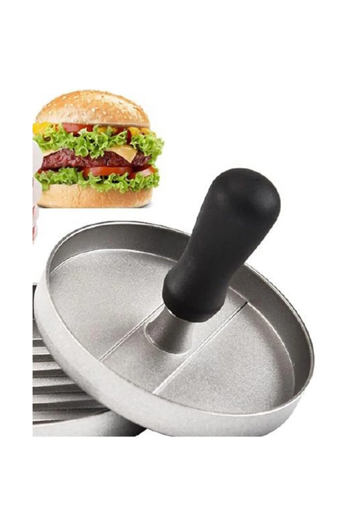 HAMBURGER PRESS ALÜMİNYUM
