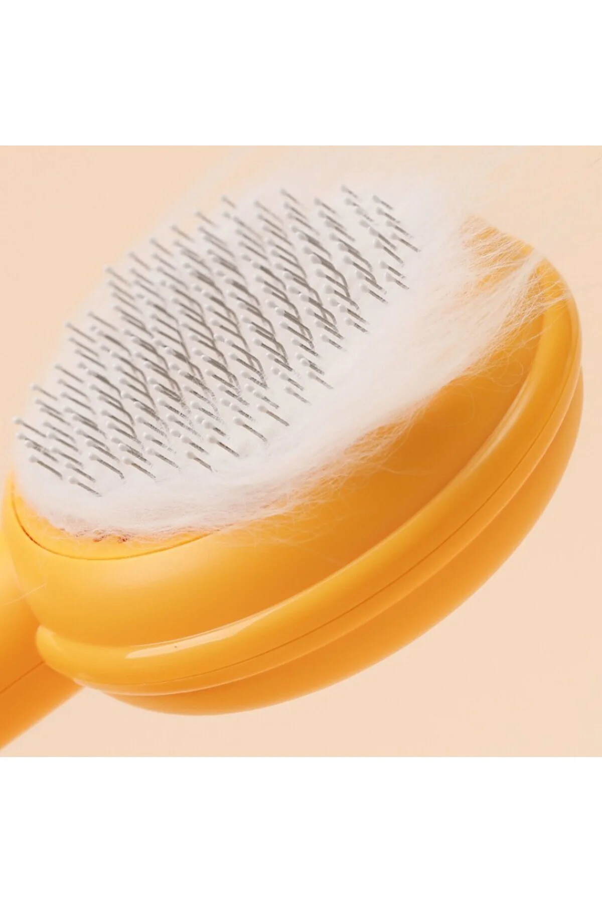 Hamburger Şekilli Otomatik Temizlenen Evcil Hayvan Tarağı