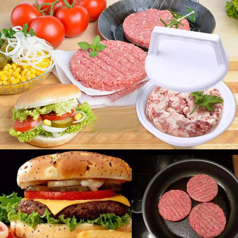 Hamburger Yapma Aparatı- Hamburger Pres Ve Köfte Kalıbı Hamburger Yapma Aparatı- Hamburger Pres Ve Köfte Kalıbı