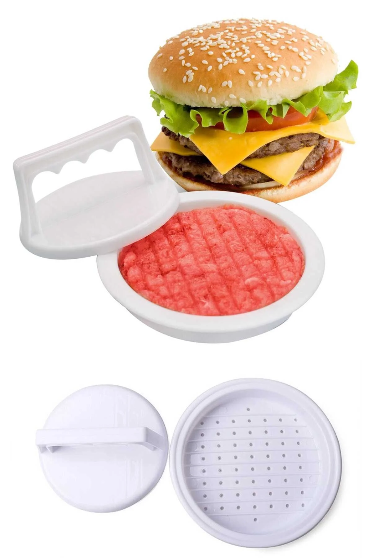 Hamburger Yapma Aparatı- Hamburger Pres Ve Köfte Kalıbı Bx40 Fiyatı, Yorumları ve Özellikleri