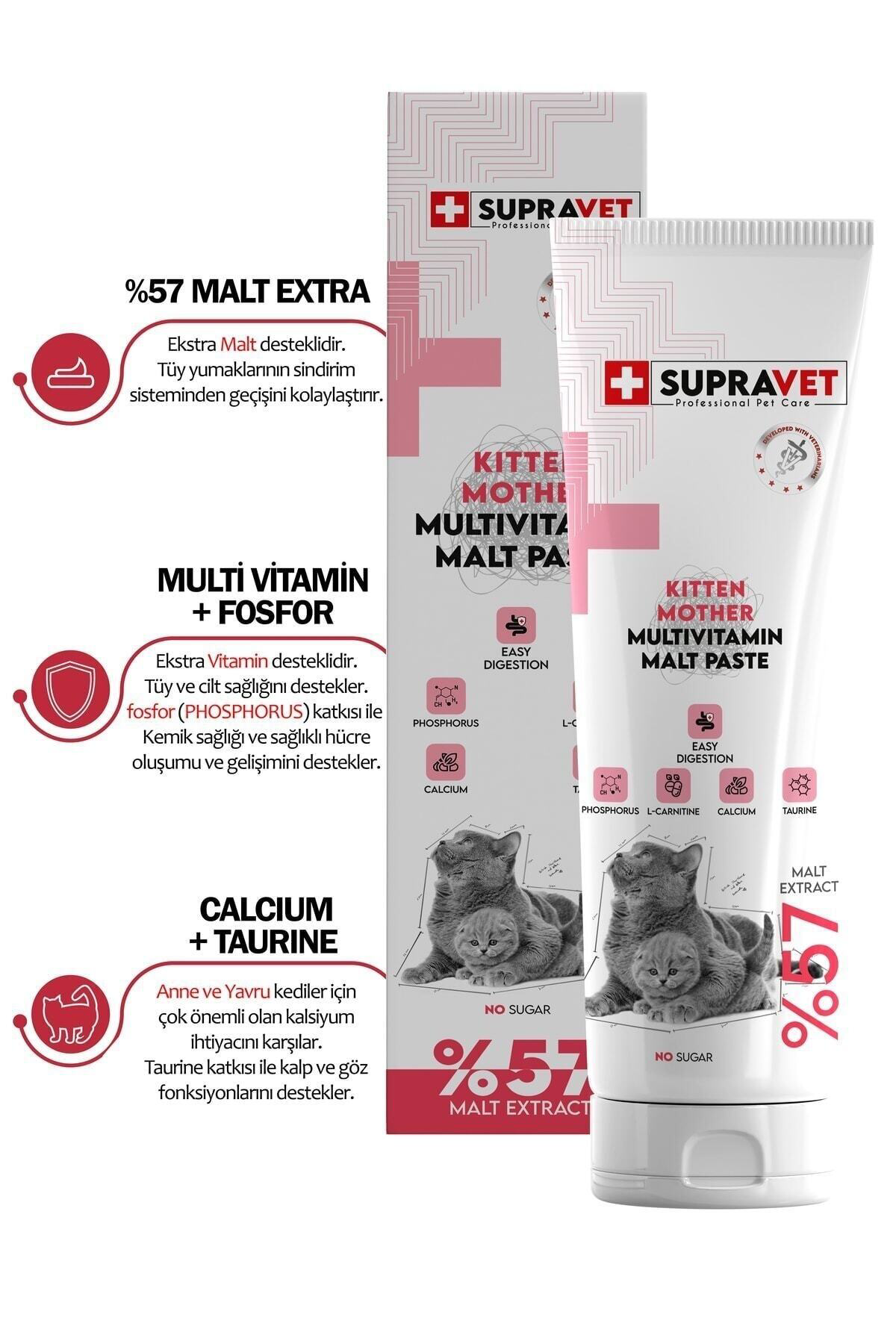 Hamile Ve Yavru Kediler Için Kalsiyum Ve Taurinli Multi Vitamin K