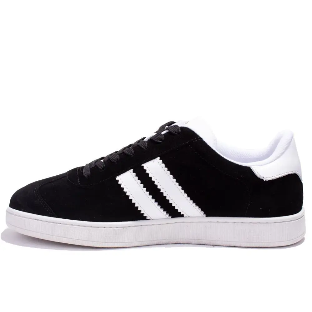 Hammer Jack 10224155 Siyah Beyaz Süet Günlük Erkek Deri Ayakkabı