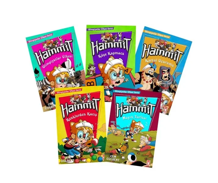 Hammit Olimpiyatlar Ülkesi 3. Set (5 Kitap) Hammit Olimpiyatlar Ülkesi 3. Set (5 Kitap)