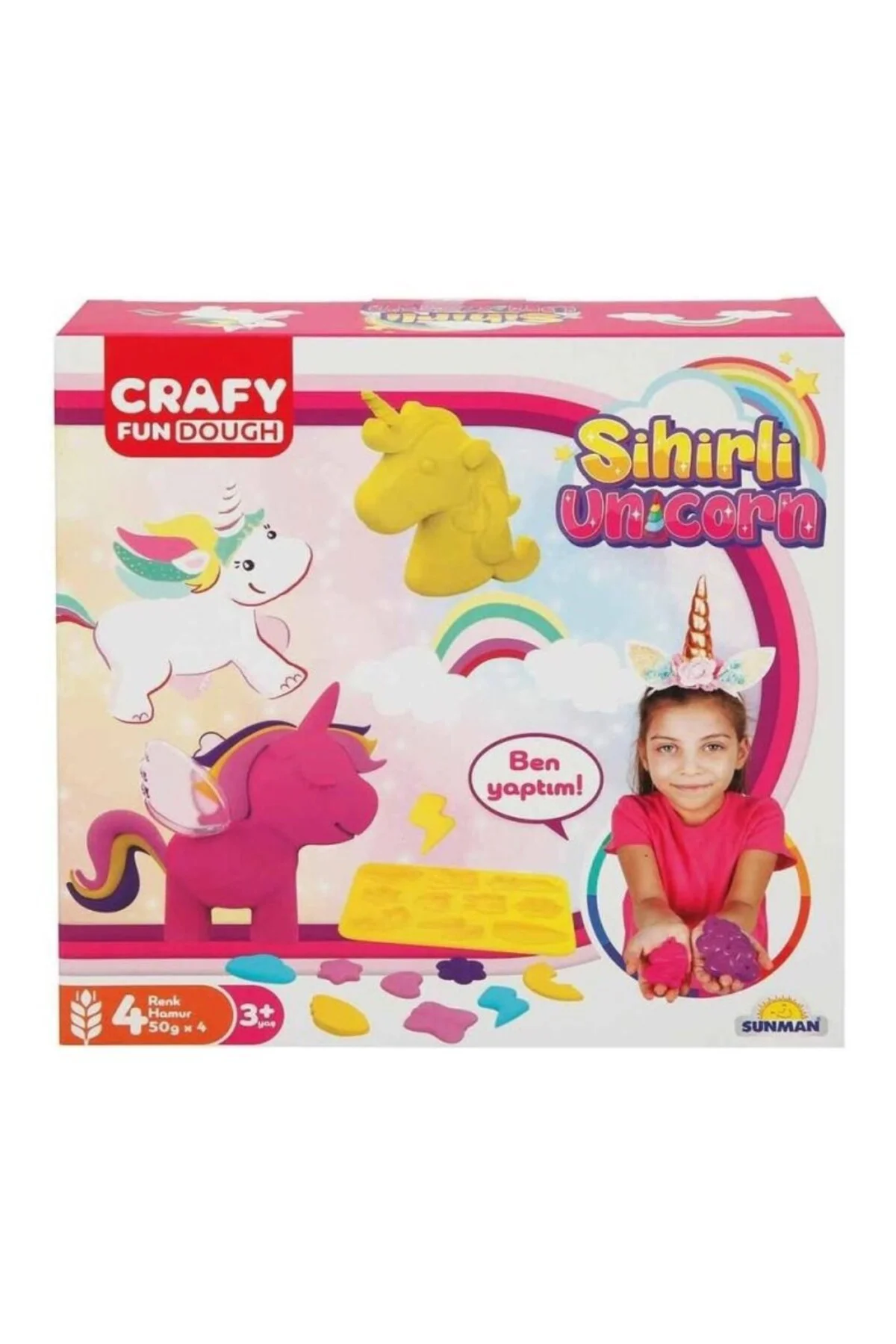 HAMUR SET KÜÇÜK SİHİRLİ UNİCORN PARMAK