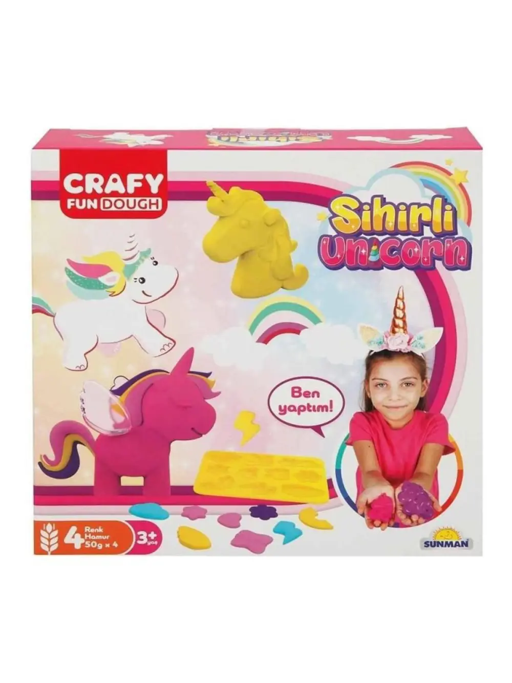 HAMUR SET KÜÇÜK SİHİRLİ UNİCORN PARMAK