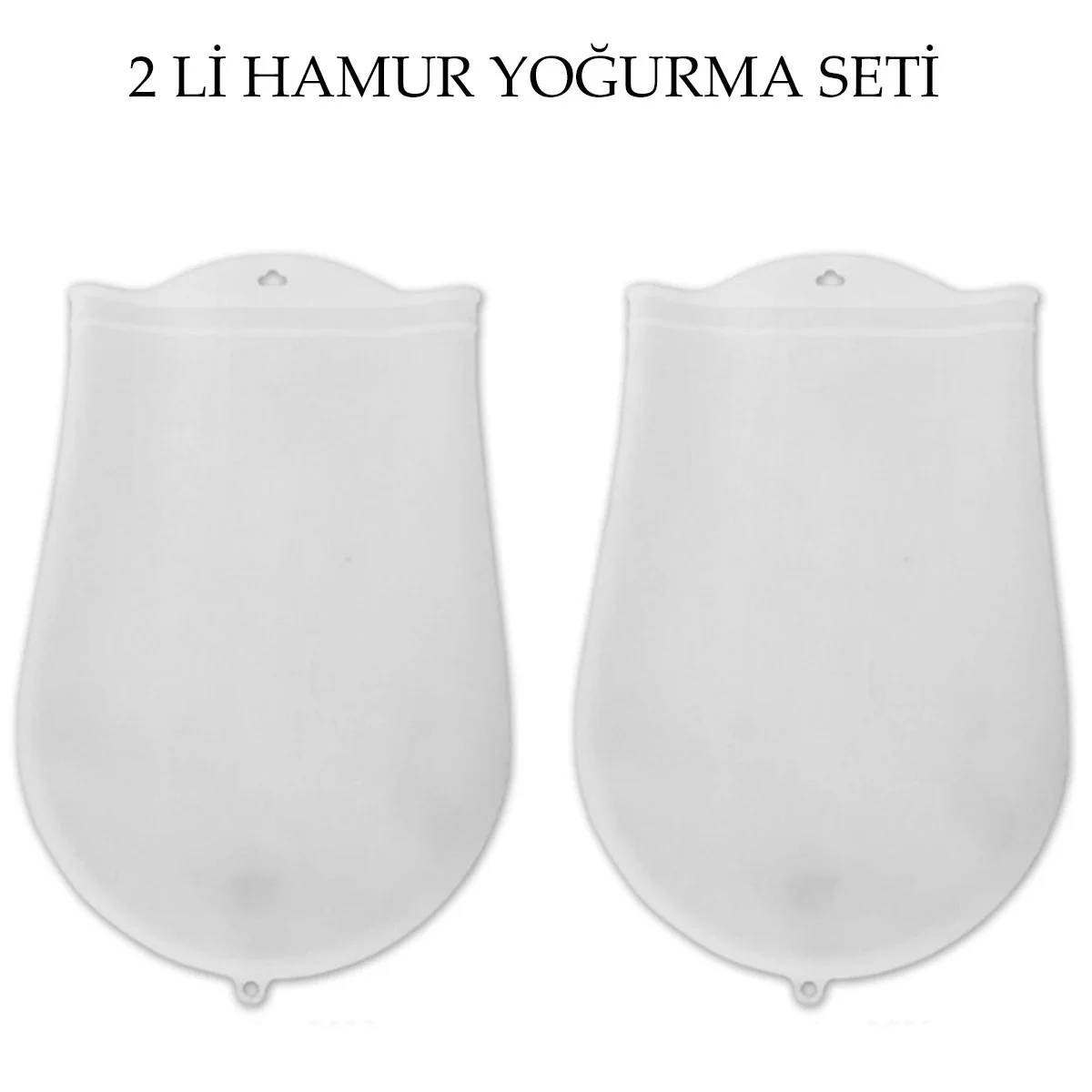 Hamur Torbası 2 Li Set Orta Ve Büyük Hamur Silikon Şeffaf Yoğurma Torbası Ekmek Makarna Mantı Yoğur Bx40 Fiyatı, Yorumları ve Özellikleri