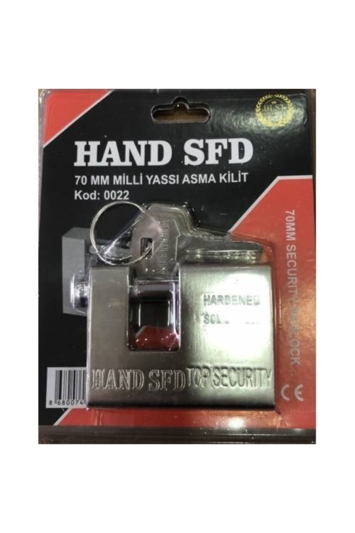 Hand Sfd Asma Kilit Kayar Milli 70mm. Hand Sfd Asma Kilit Kayar Milli 70mm.
