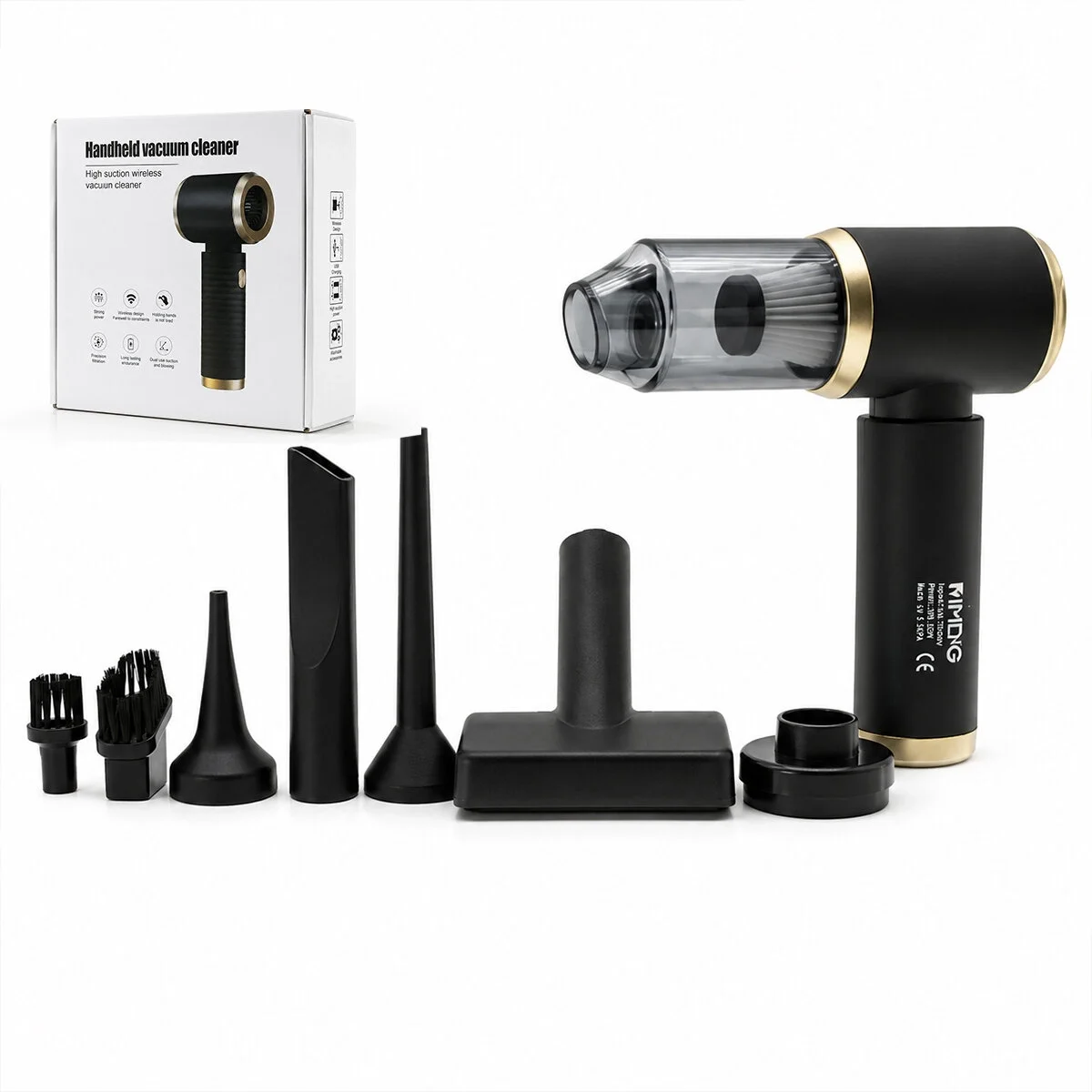 Handheld Vacuum Cleaner 2in1=çekme - Üfleme Oto - Araç - Ev El Tipi Süpürge Şarjlı Mini - Taşınabilir Kh-128 Bx40 Fiyatı, Yorumları ve Özellikleri