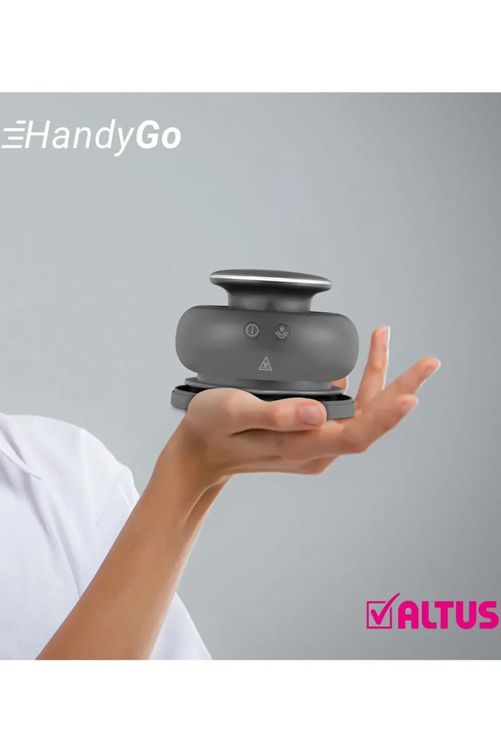 Handygo Al 5533 A 2'si 1 Arada Ütü & Kırışık Giderici Antrasit
