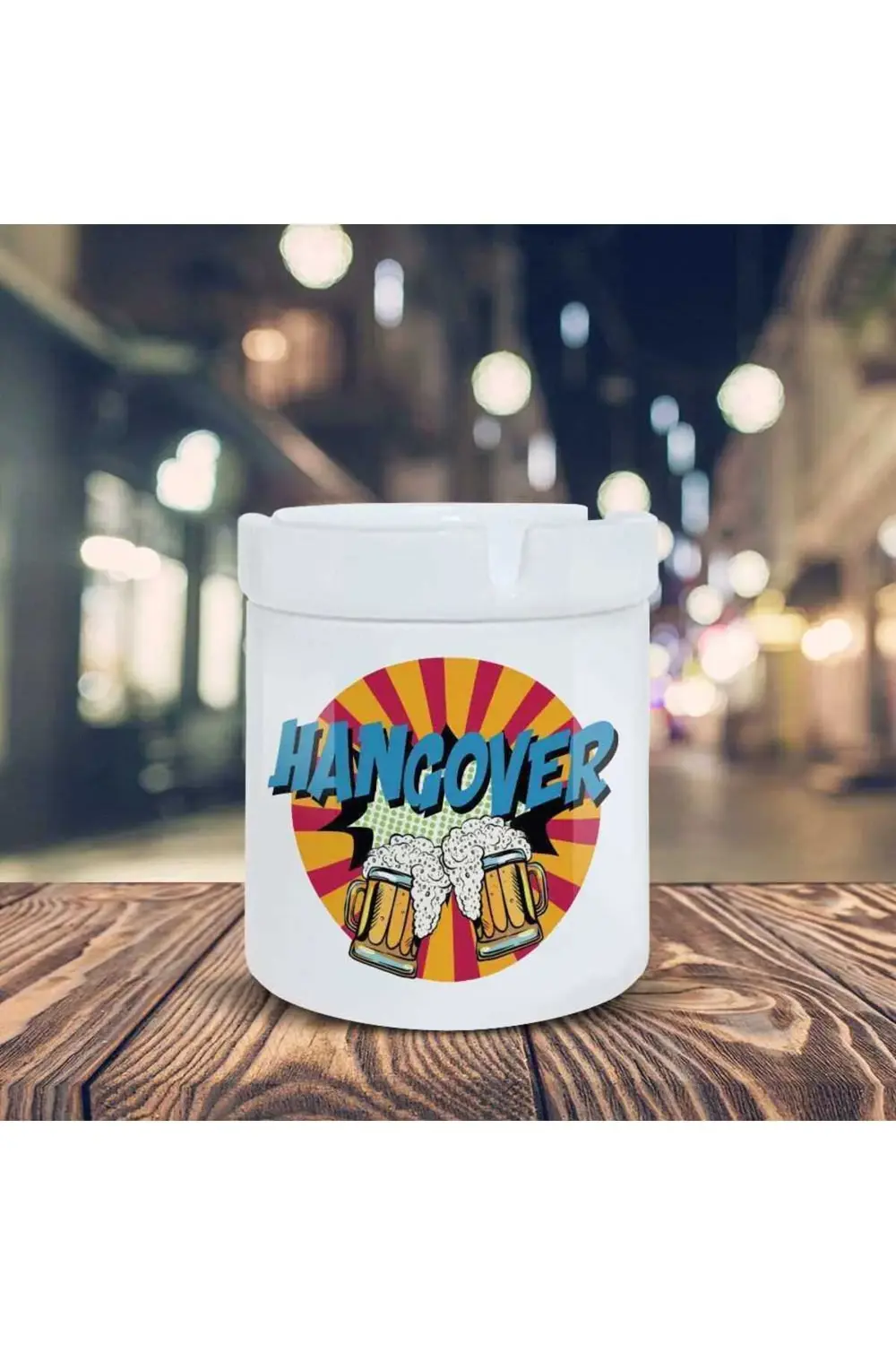 Hangover Küllük Pop Art Baskılı Kül Tablası K-105