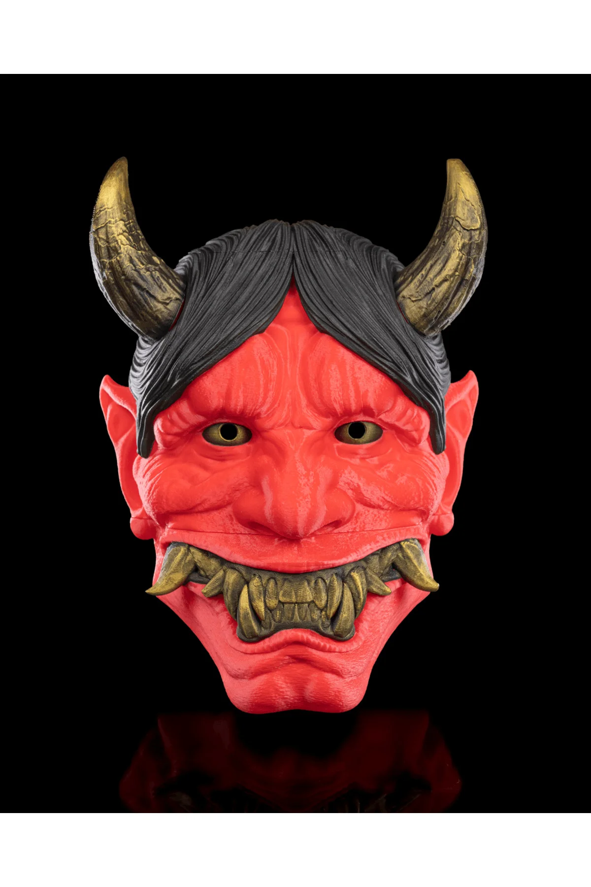 Hannya Efsanevi Giyilebilir Şeytan Maskesi