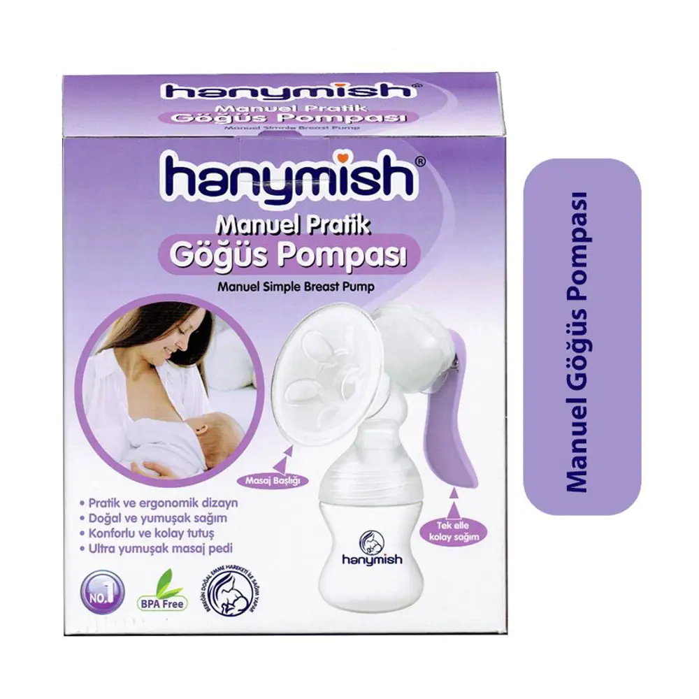 Hanymish 1030 Pratik Biberonlu Göğüs Popmpası 86822768110303 Hanymish 1030 Pratik Biberonlu Göğüs Popmpası 86822768110303