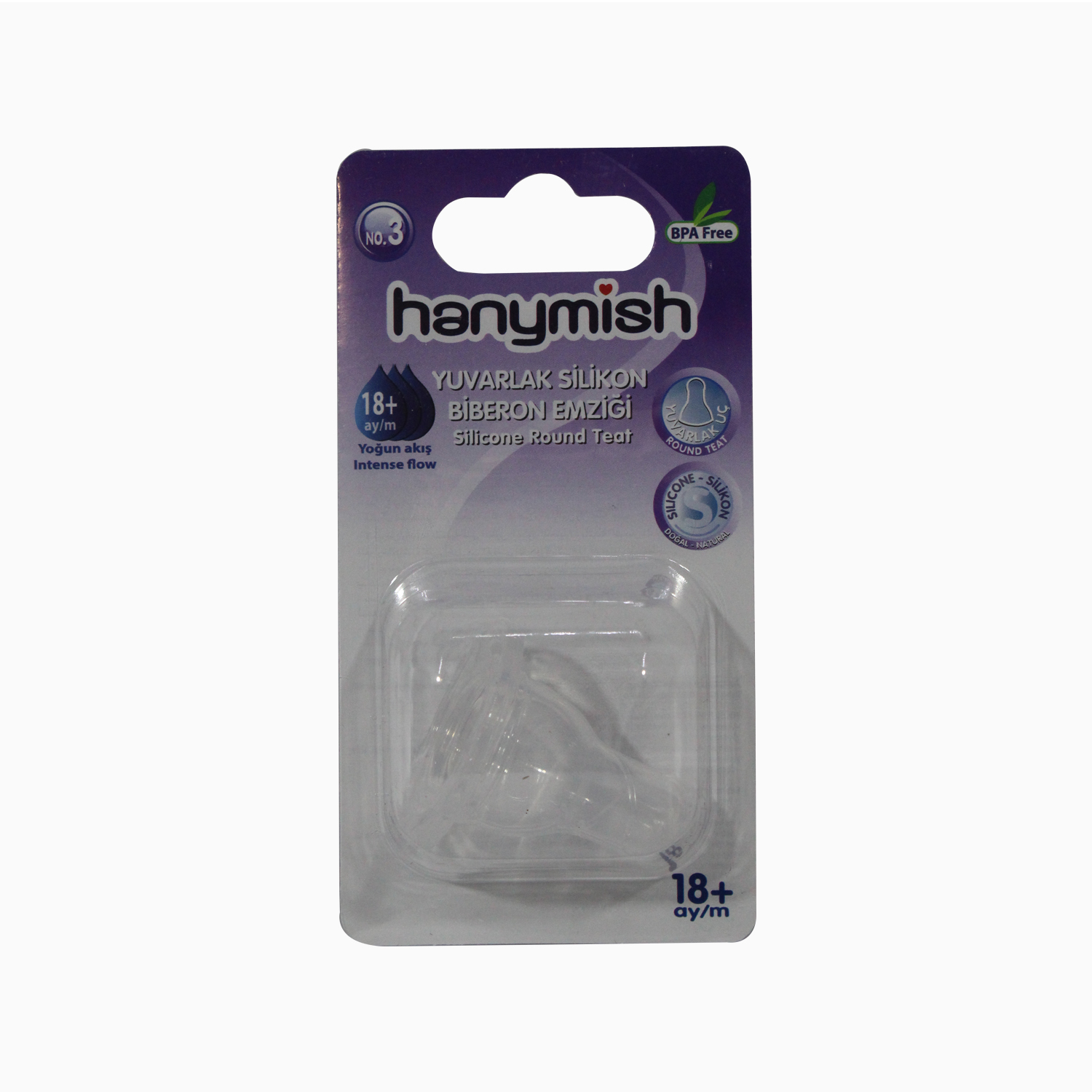 Hanymısh 462 Silikon Biberon Emzik Ucu No:3