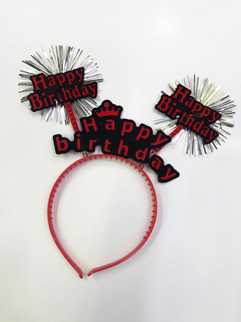 Happy Birthday Neon Renk Doğum Günü Tacı 12 Adet Happy Birthday Neon Renk Doğum Günü Tacı 12 Adet