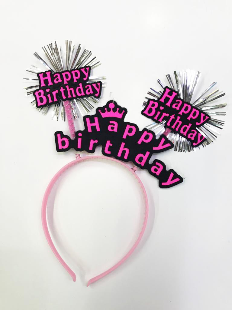 Happy Birthday Neon Renk Doğum Günü Tacı 12 Adet Happy Birthday Neon Renk Doğum Günü Tacı 12 Adet