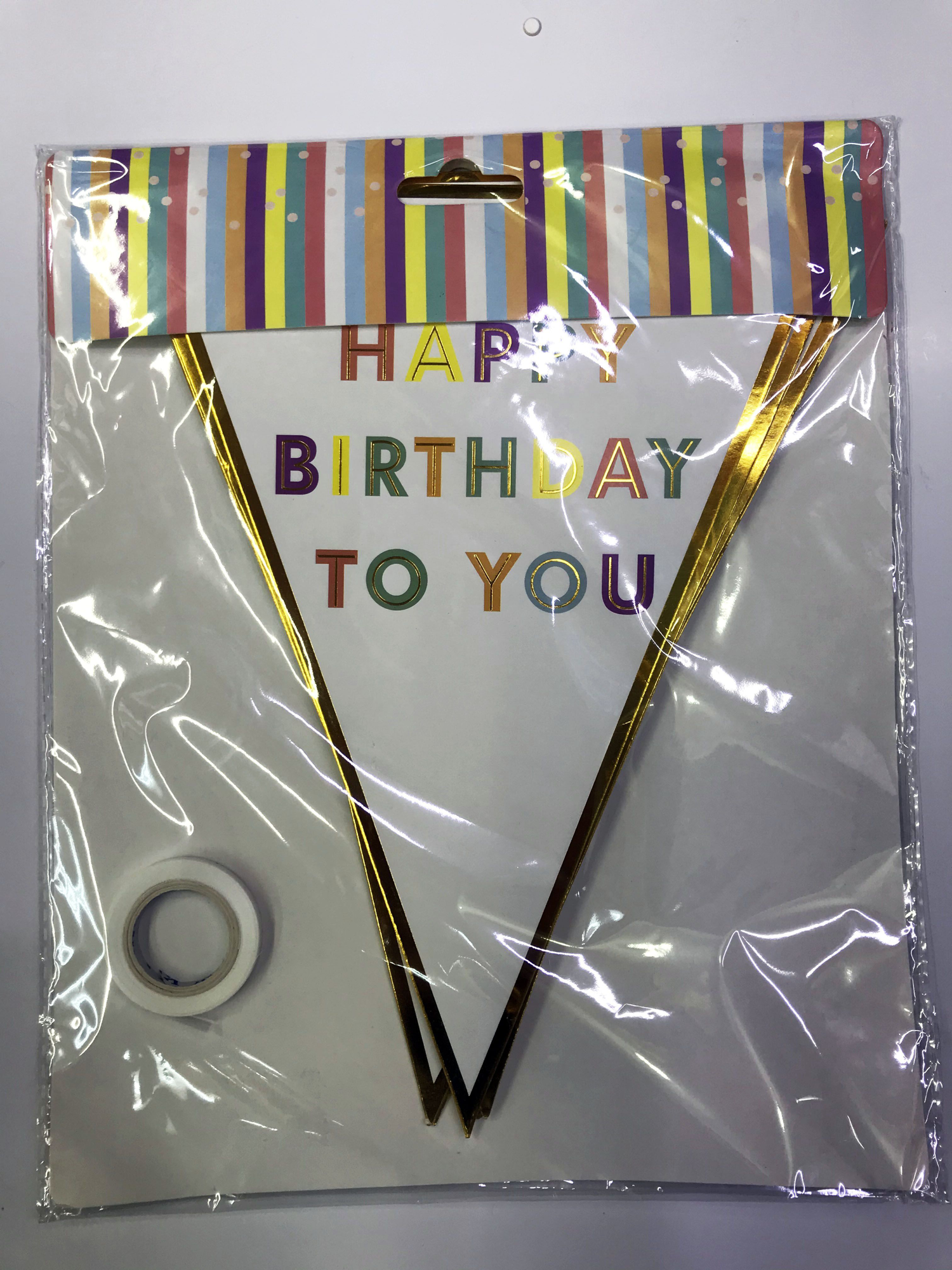 Happy Birthday To You Flama Bayrak Süs TdrTR