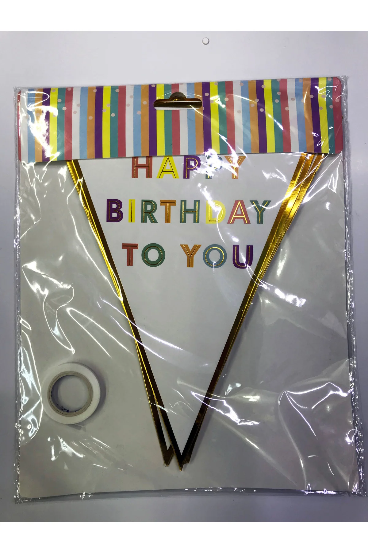 Happy Birthday To You Flama Bayrak Süs GO50603106590