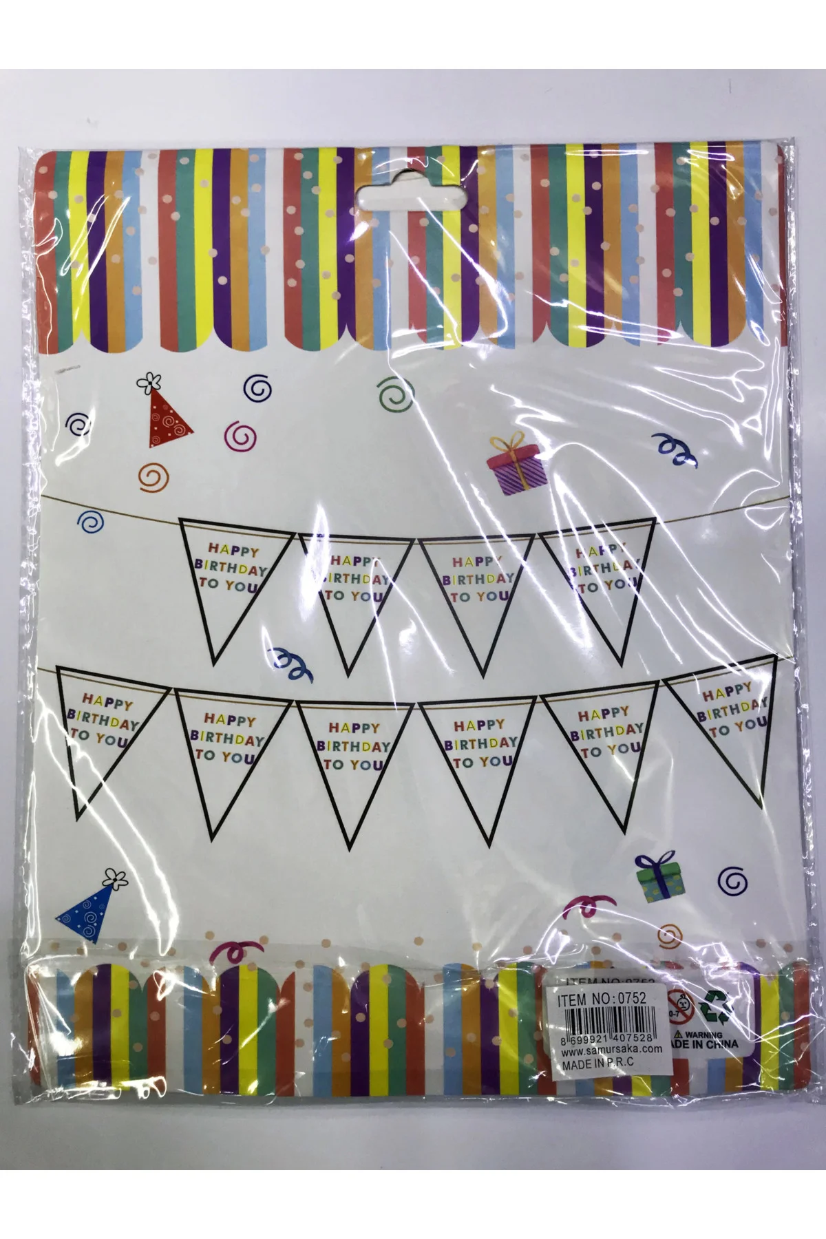 Happy Birthday To You Flama Bayrak Süs - Lisinya