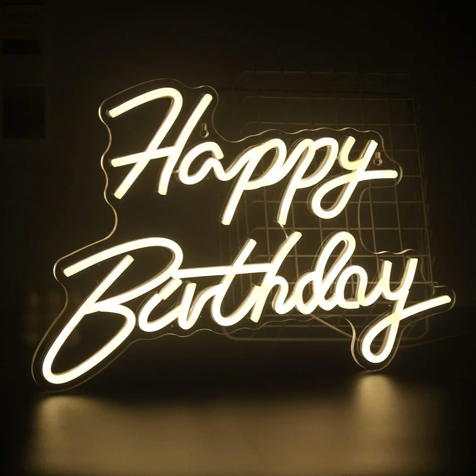 HAPPY BIRTHDAY Yazılı Neon Led Fiyatı, Yorumları ve Özellikleri