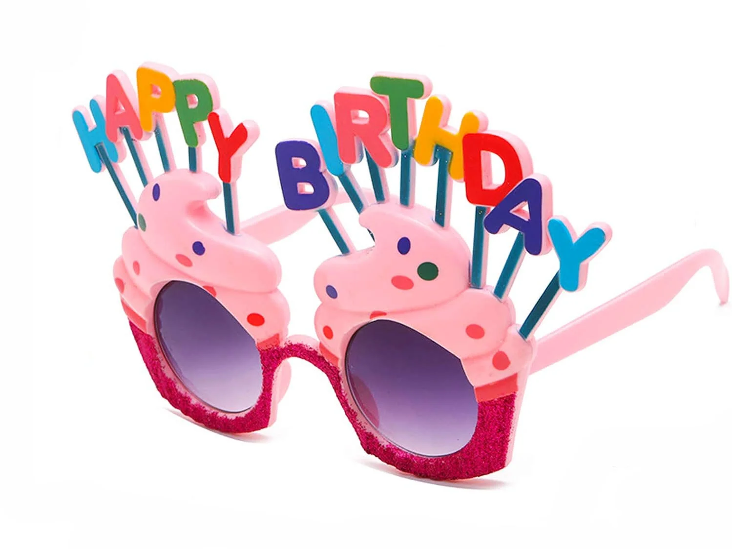 Happy Birthday Yazılı Pembe Fuşya Renk Parti Gözlüğü 12x7 Cm Bx40 Happy Birthday Yazılı Pembe Fuşya Renk Parti Gözlüğü 12x7 Cm Bx40