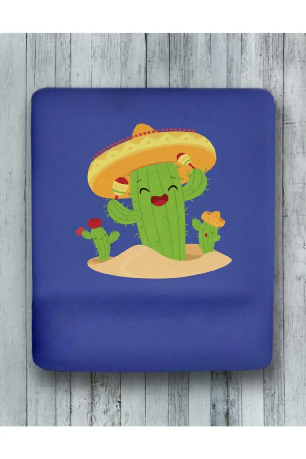 Happy Cactus Bilek Destekli Mouse Pad