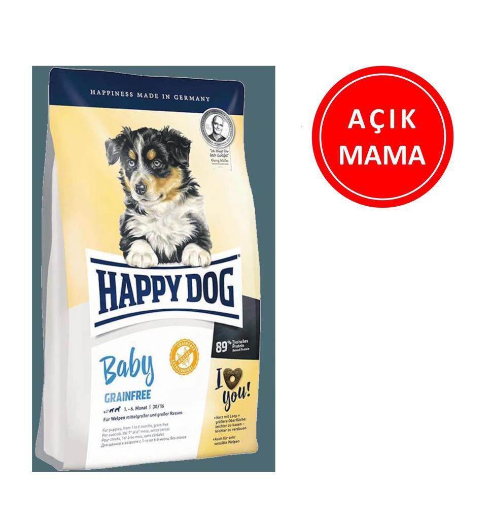 Happy Dog  Baby Grainfree Tahilsiz Yavru Köpek Mamasi 1 Kg Açik