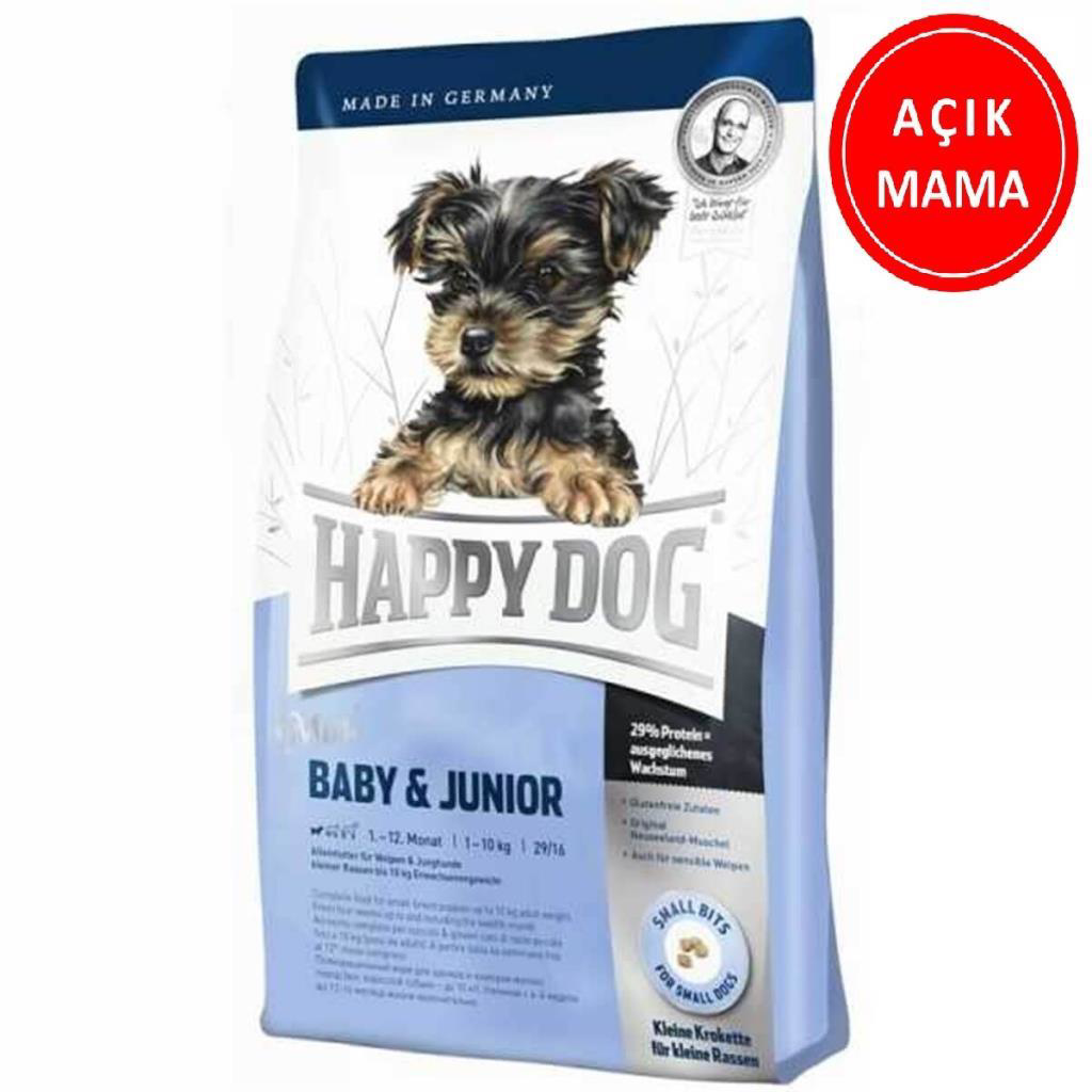 Happy Dog Mini Baby Junior Yavru Köpek Maması 1 kg AÇIK Happy Dog Mini Baby Junior Yavru Köpek Maması 1 kg AÇIK