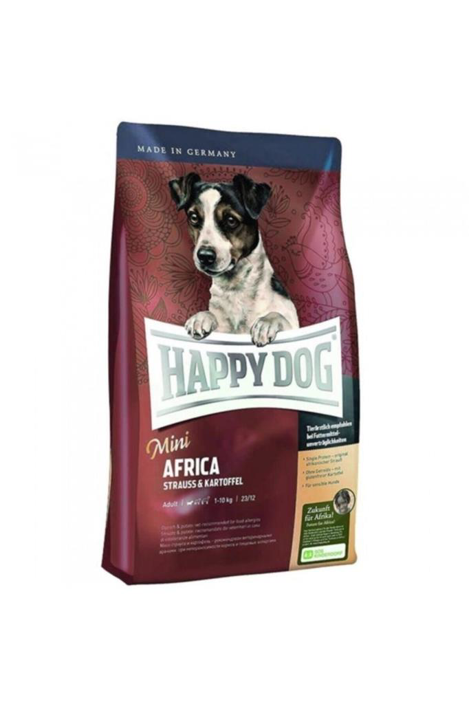 Happy Dog  Mini Africa Devekuşu Etli Köpek Mamasi 4 Kg