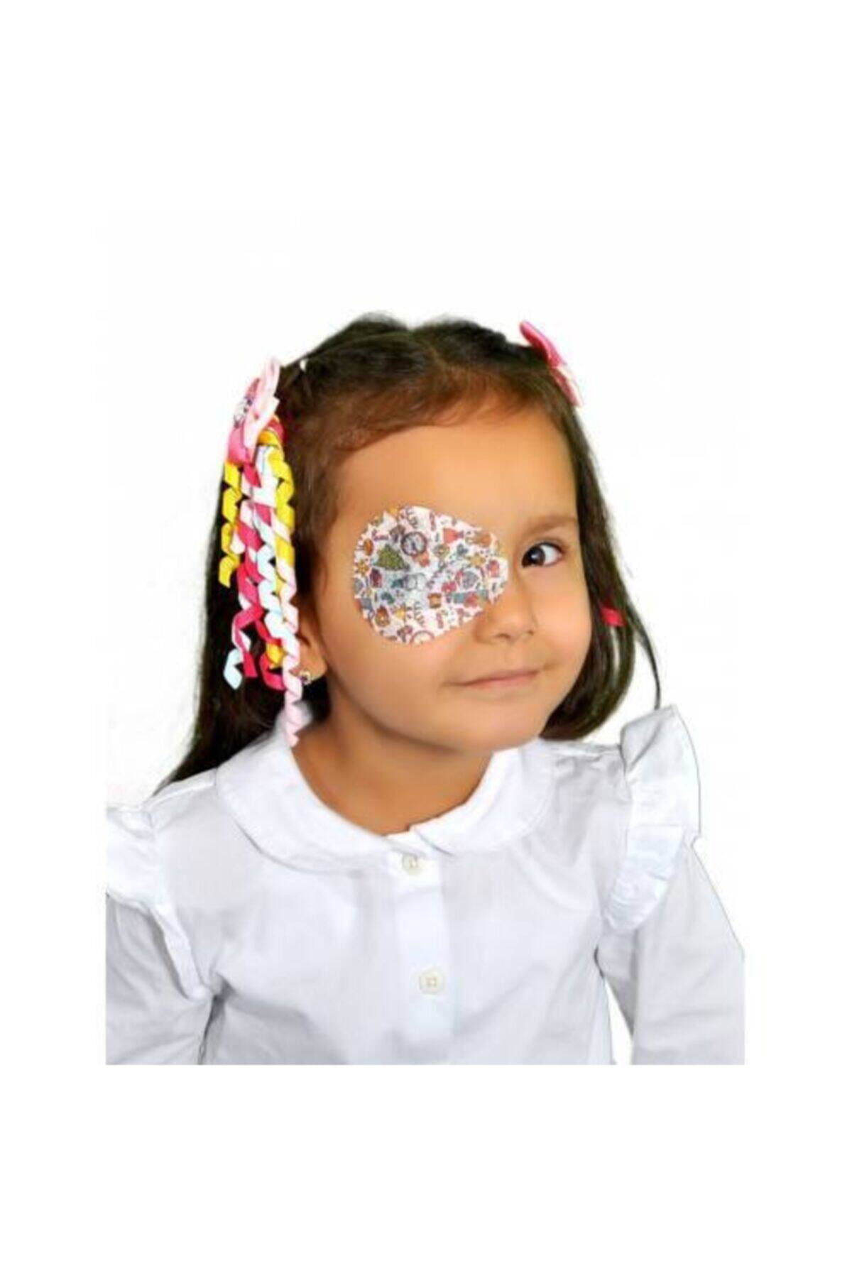 Happy Eyes Çocuk Göz Kapama Bandı 100lük Kutu Göz Pedi