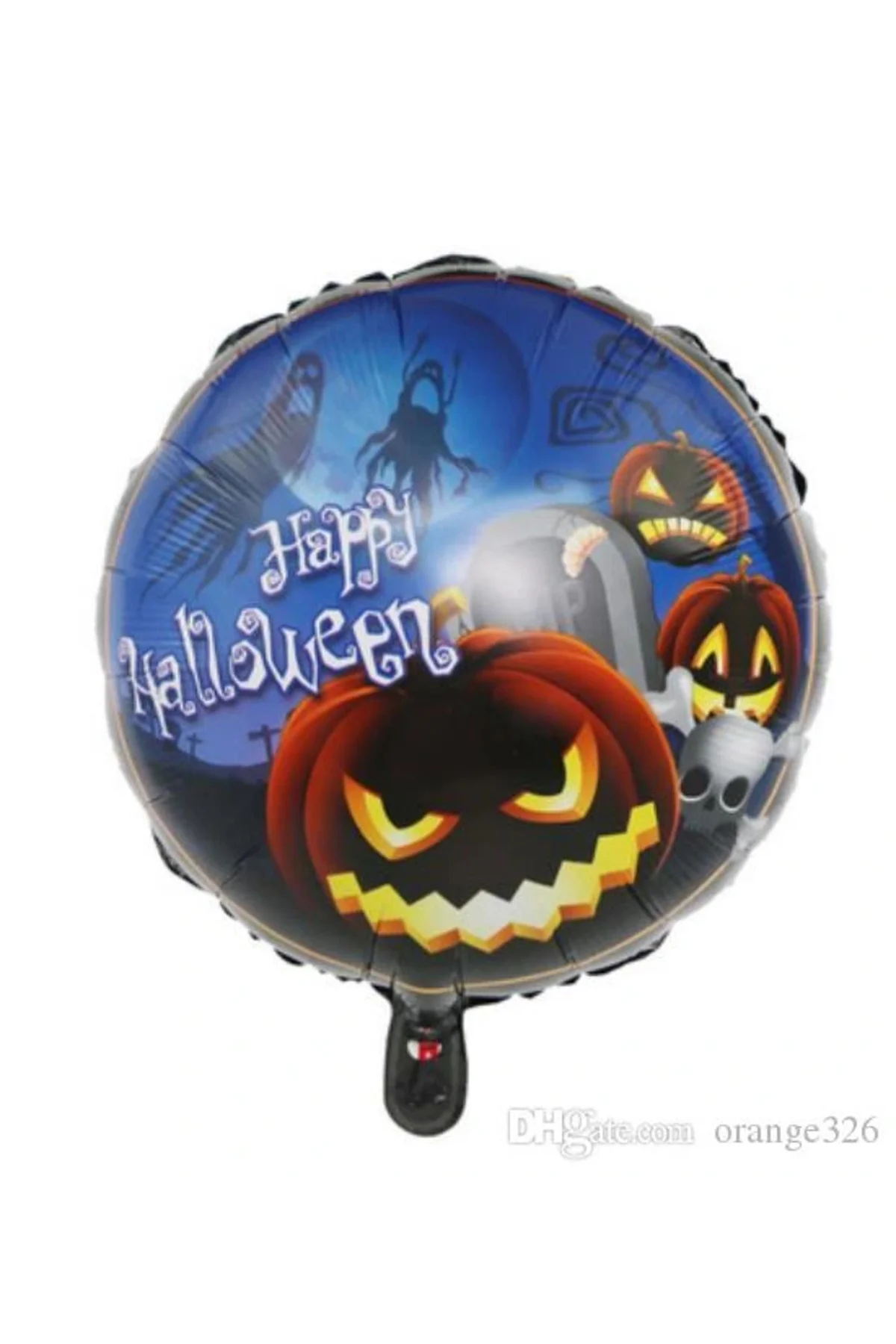 Happy Halloween Balkabağı Folyo Balon 18 İnç Happy Halloween Balkabağı Folyo Balon 18 İnç