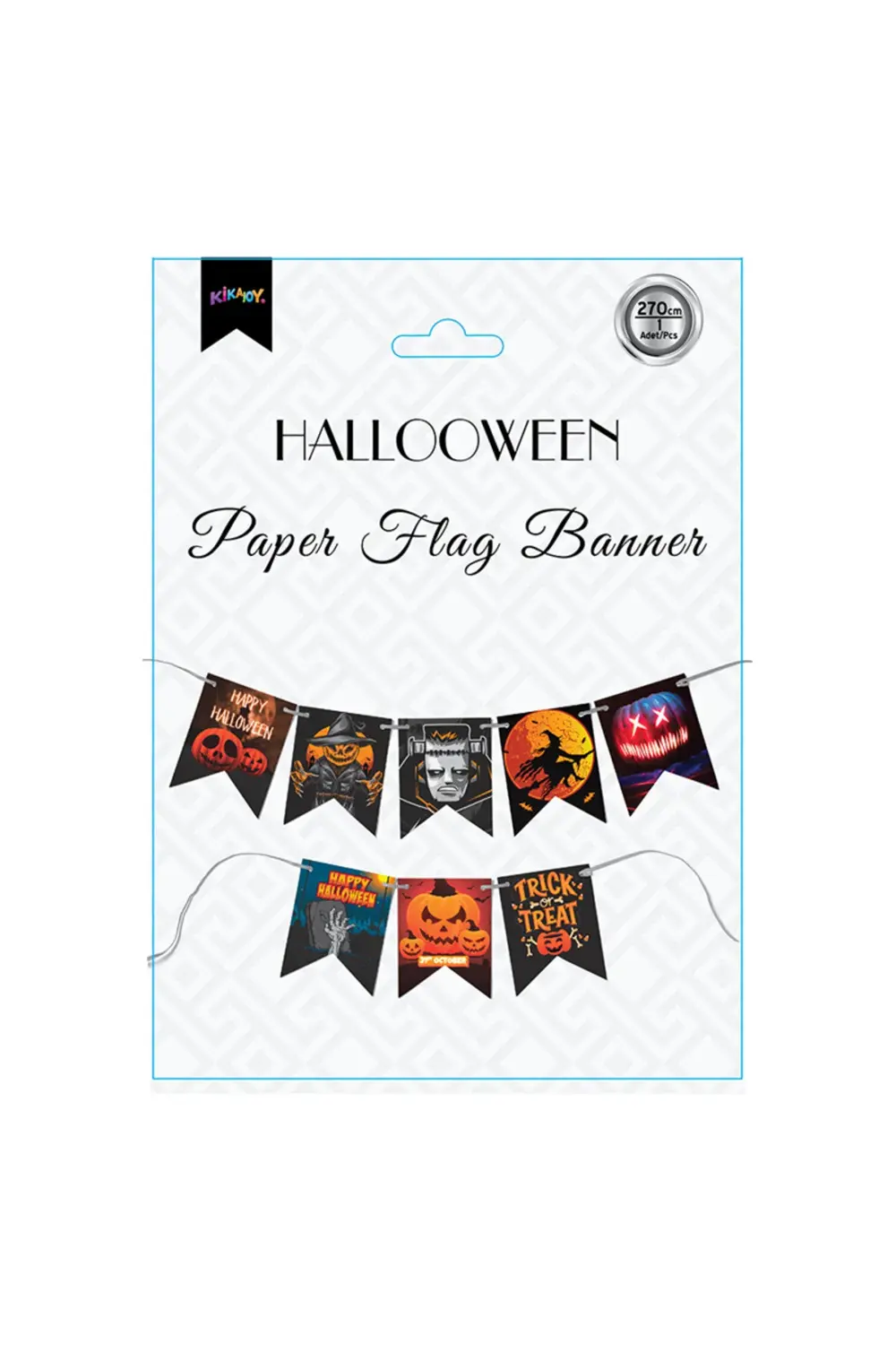 Happy Halloween Harf Afiş Cadılar Bayramı 2 m