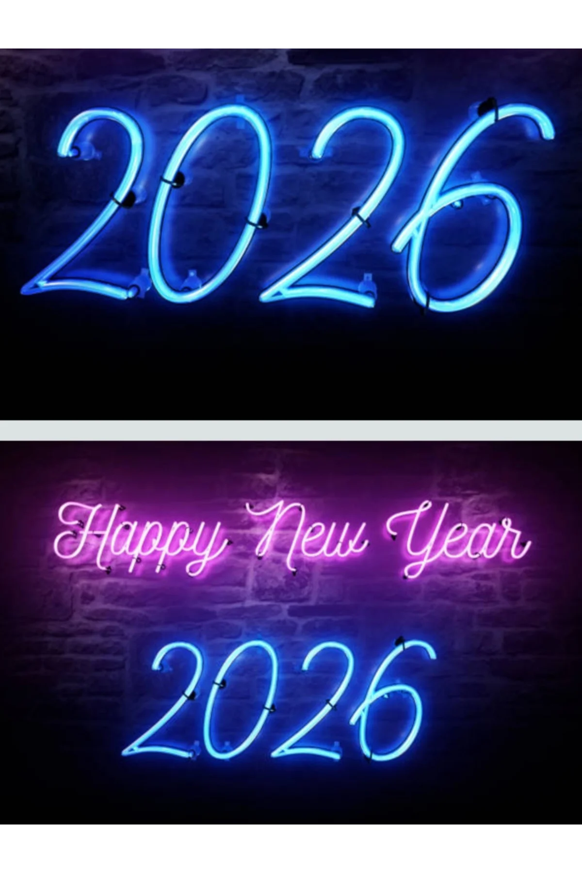 Happy New year 2026 Neon LED IŞIKLI NOEL YILBAŞI