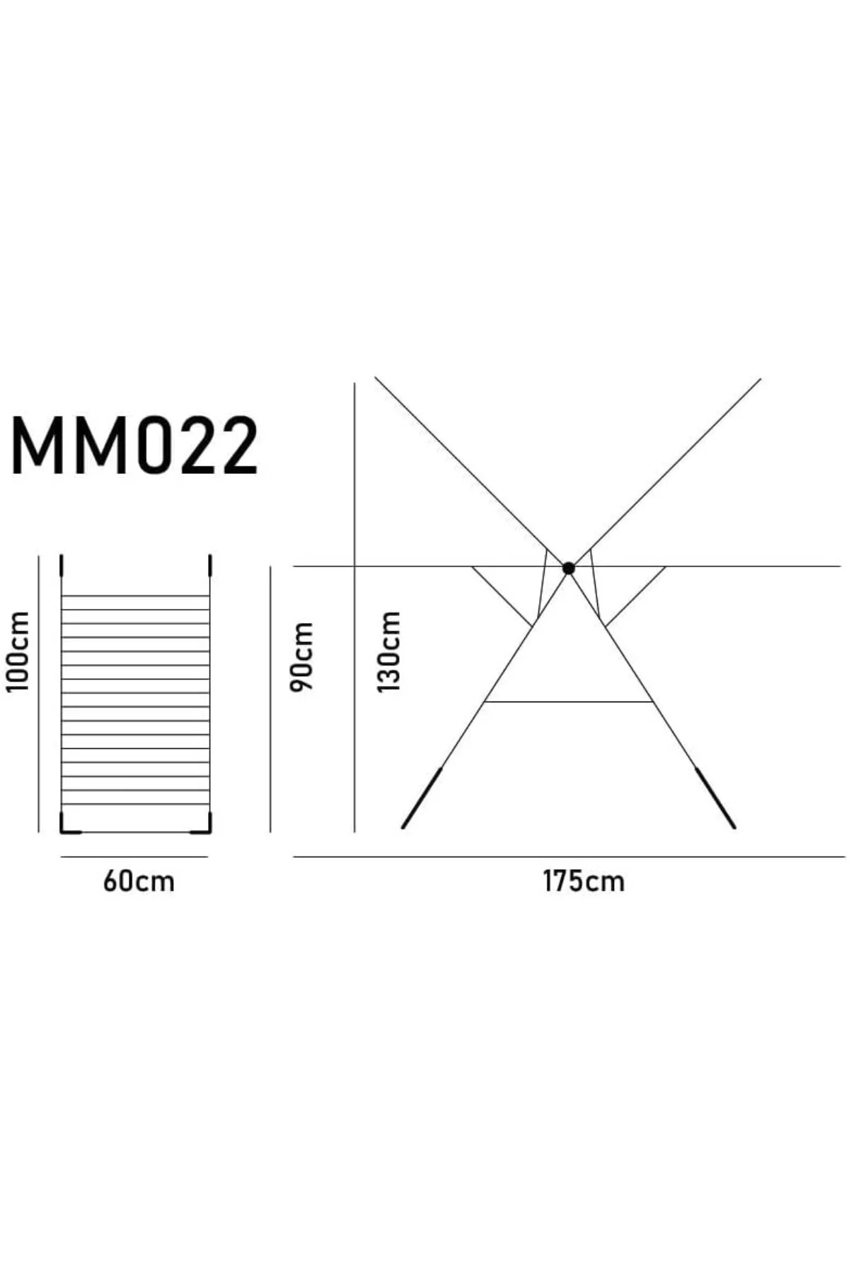 Harbinger Mm022 Comfort Kalın Borulu Çamaşır Kurutma Askılığı
