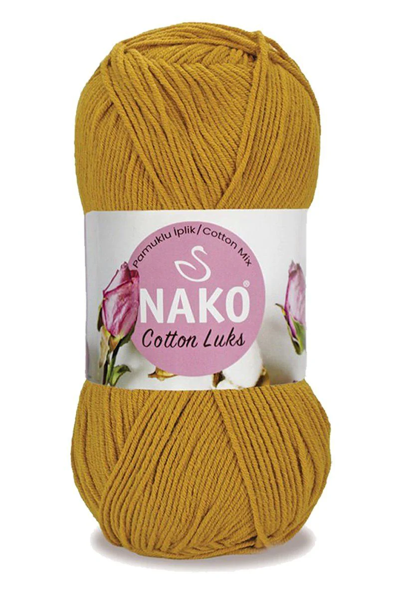 Hardal Renk 5'li Cotton Lüks Örgü İpi – Yelek, Tunik, Kazak, Hırka İpi Fiyatı, Yorumları ve Özellikleri