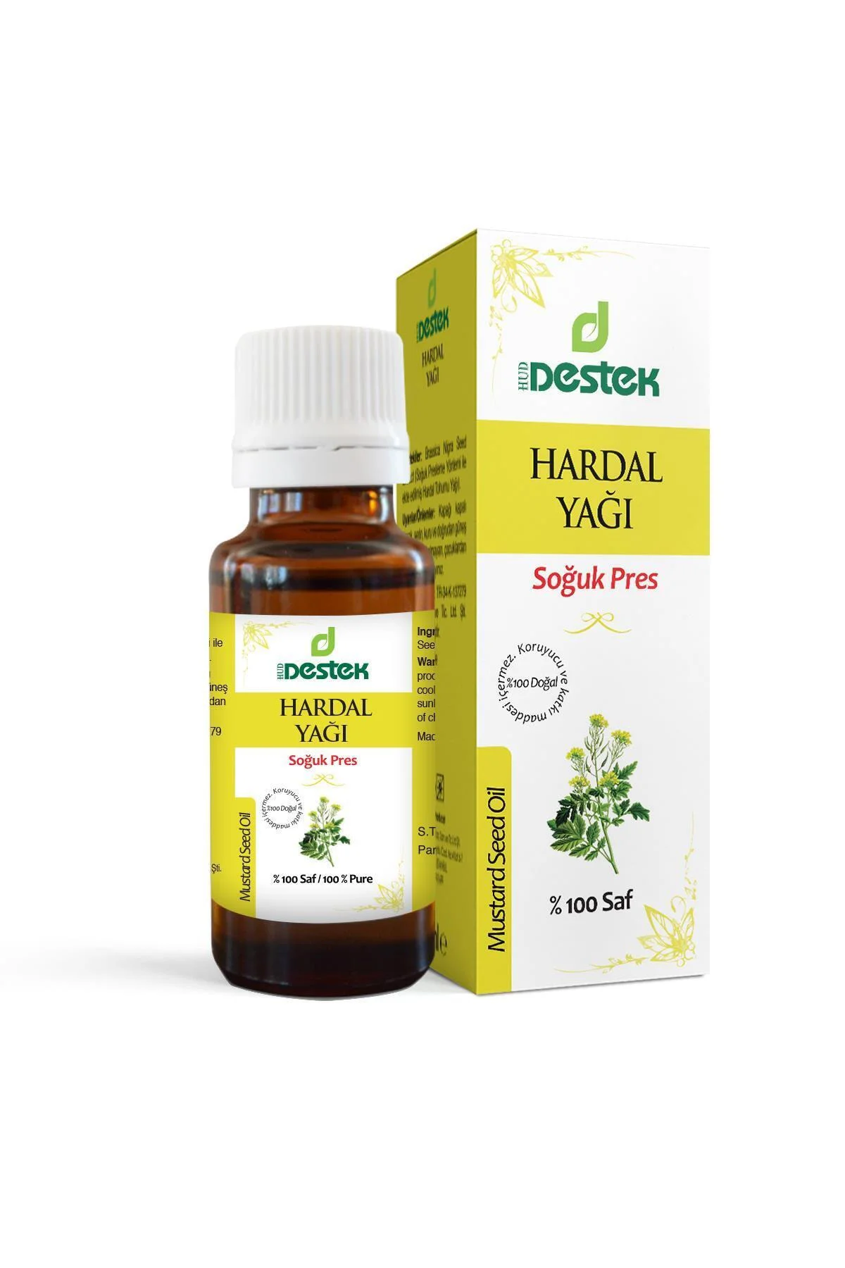 Hardal Yağı Soğuk Pres 50 ml