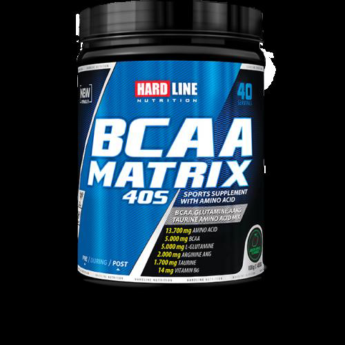 Hardline Bcaa Matrix 600gr/Yeşil  Elma