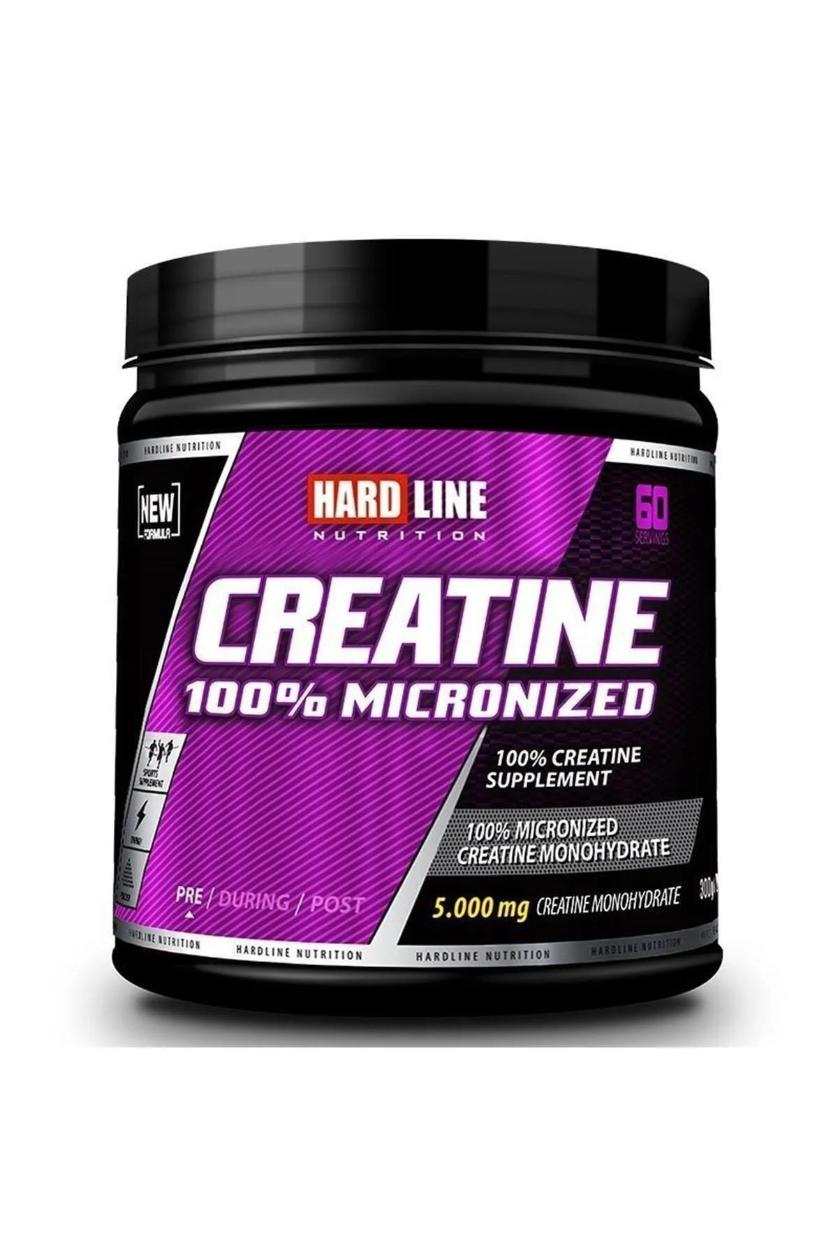 Hardline Kreatin 100% Mikronize 300 Gr Hardline Kreatin 100% Mikronize 300 Gr