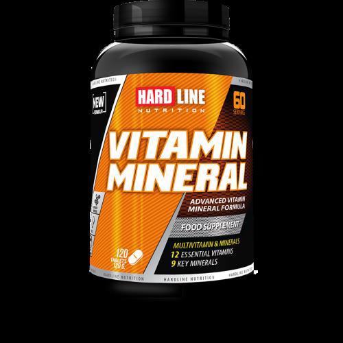 Hardline Vitamin Mineral 120 Tablet