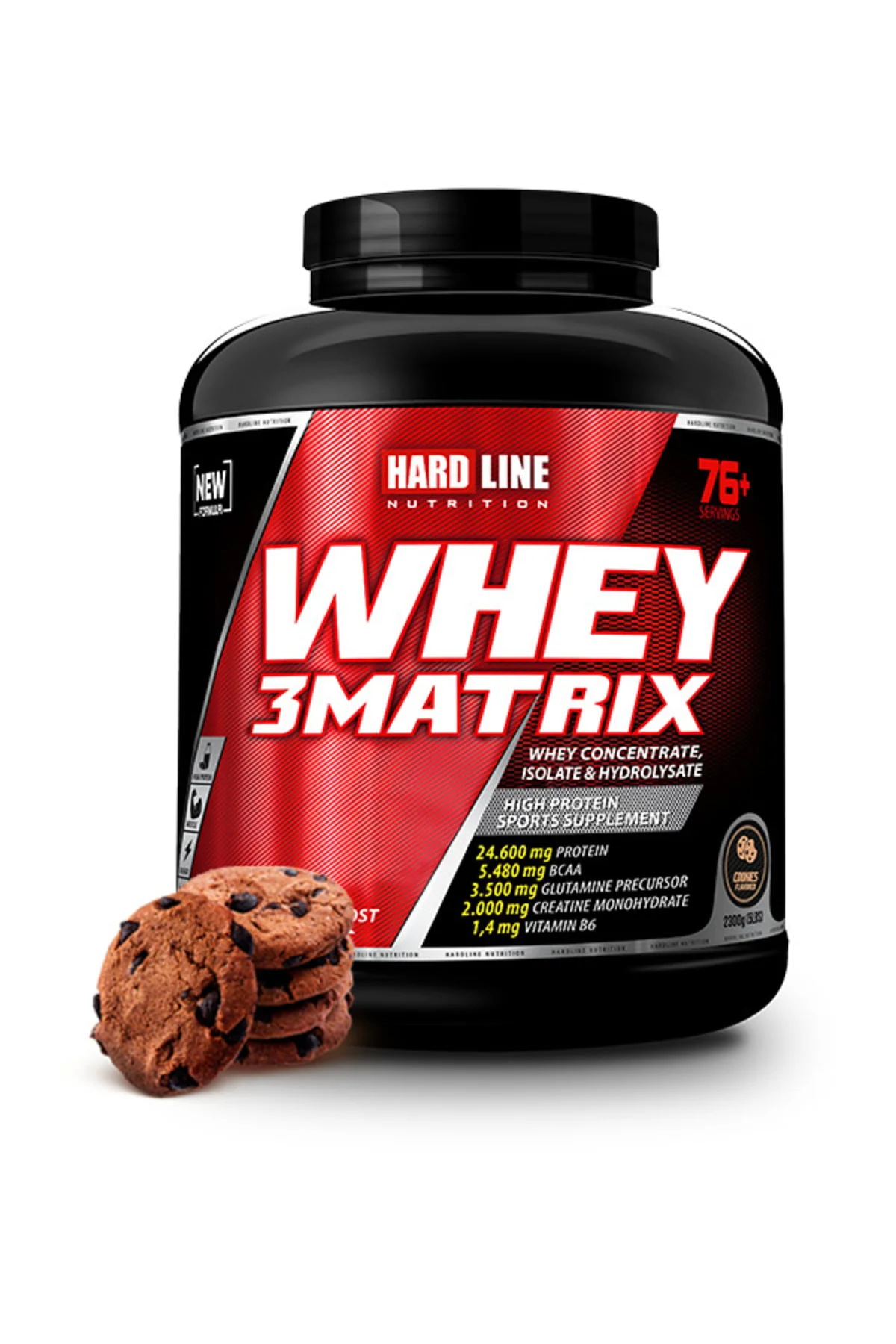 Hardline Whey 3Matrix Kurabiyeli 2300 Gr