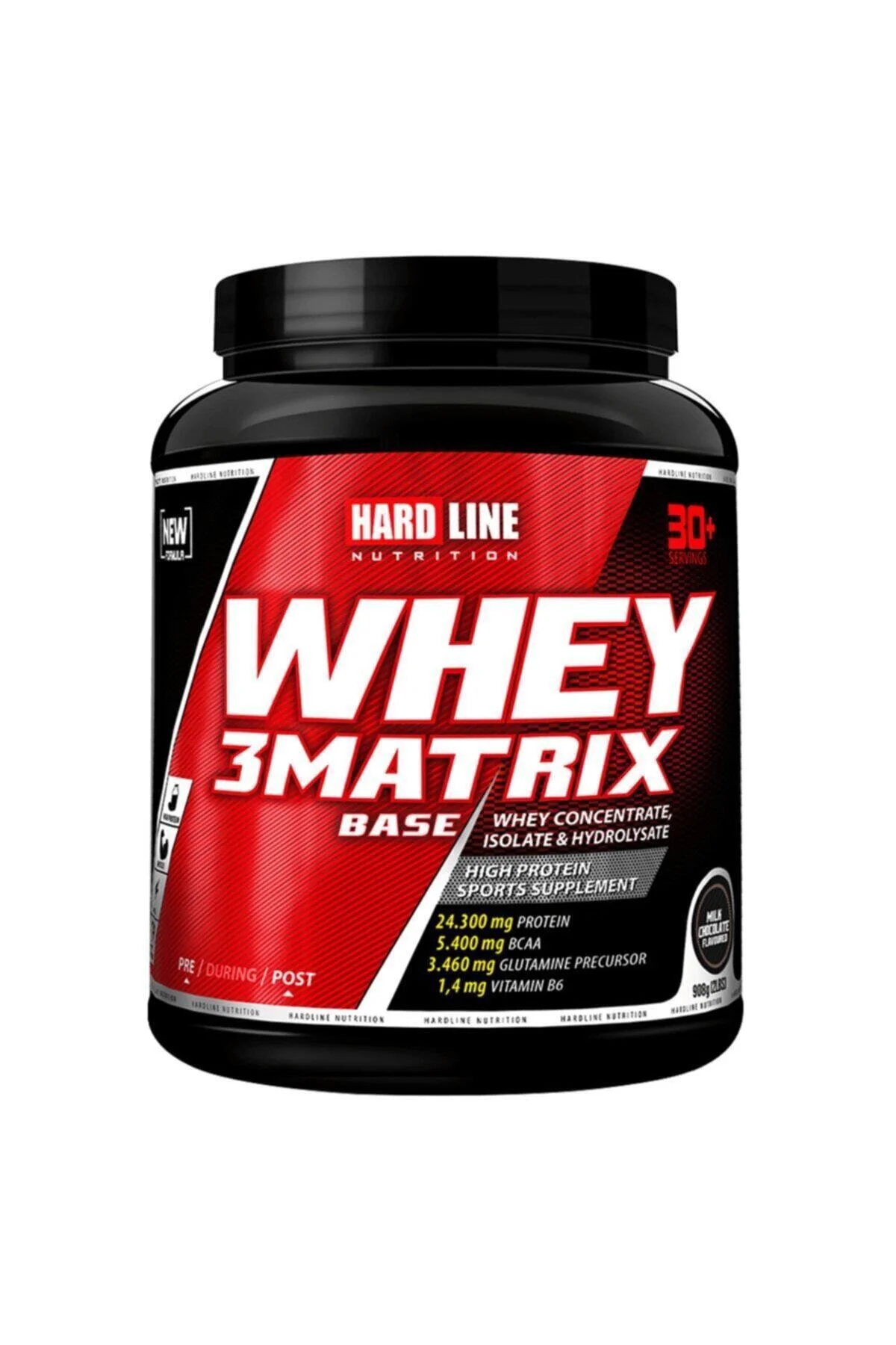 Hardline Whey 3Matrix Base Sütlü Çikolata 908 Gr