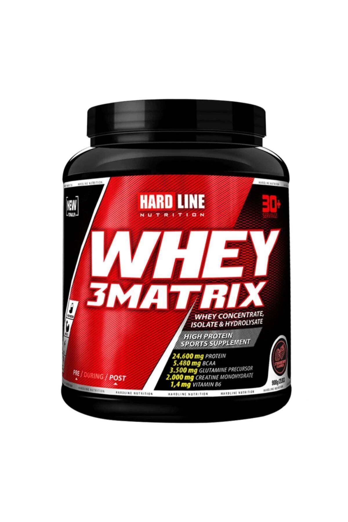 Hardline Whey 3Matrix Çilek 908 Gr