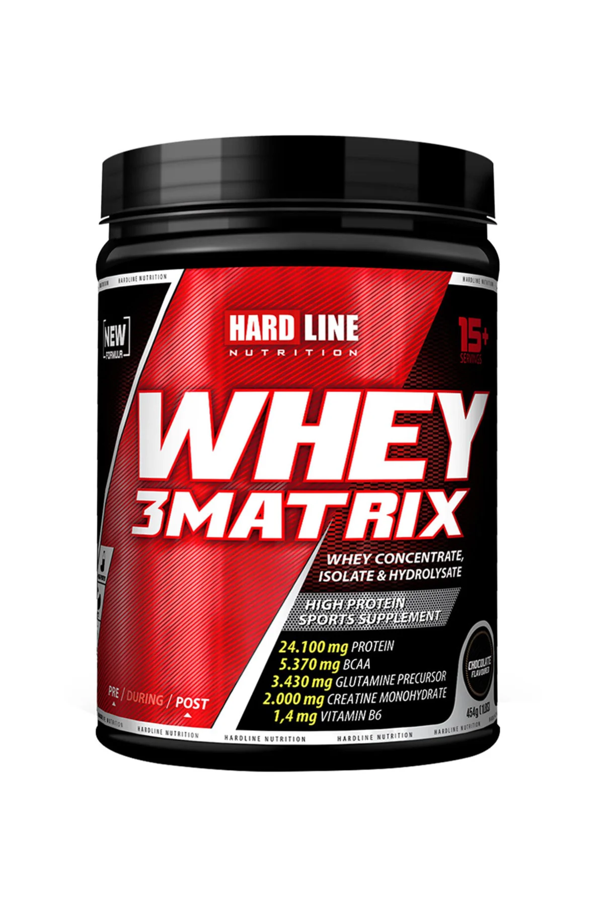 Hardline Whey 3Matrix Çikolata 454 Gr