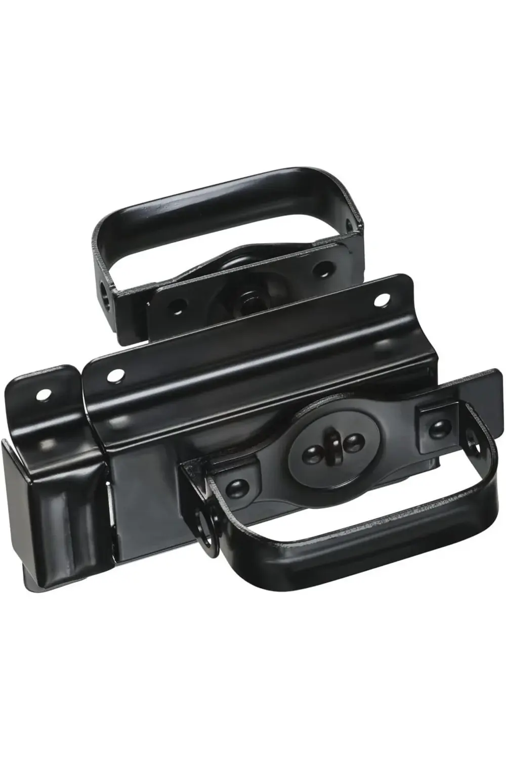 Hardware N101-576 Salıncak kapı sürgüsü, siyah, 3/4 inç