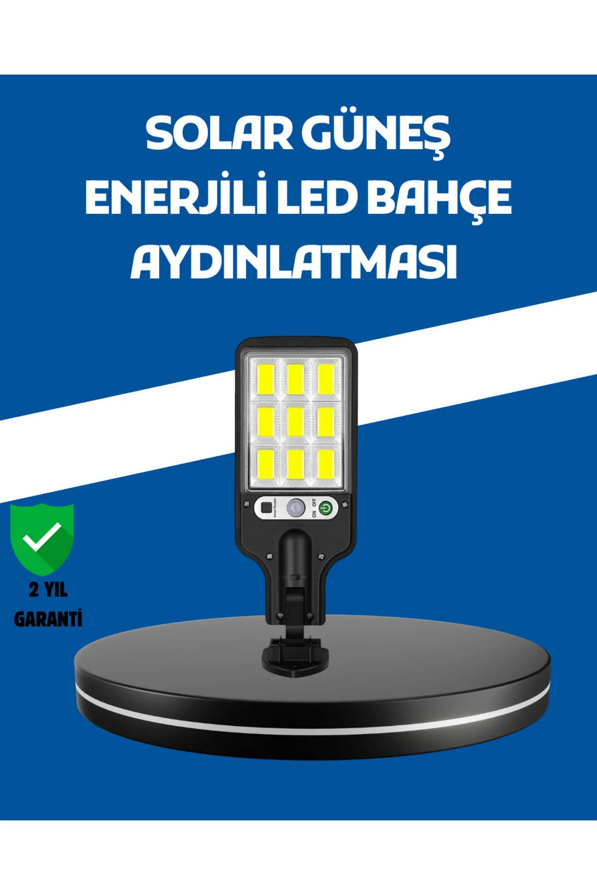 Hareket Algılamalı Dış Mekan Lamba Konforlu Aydınlatma