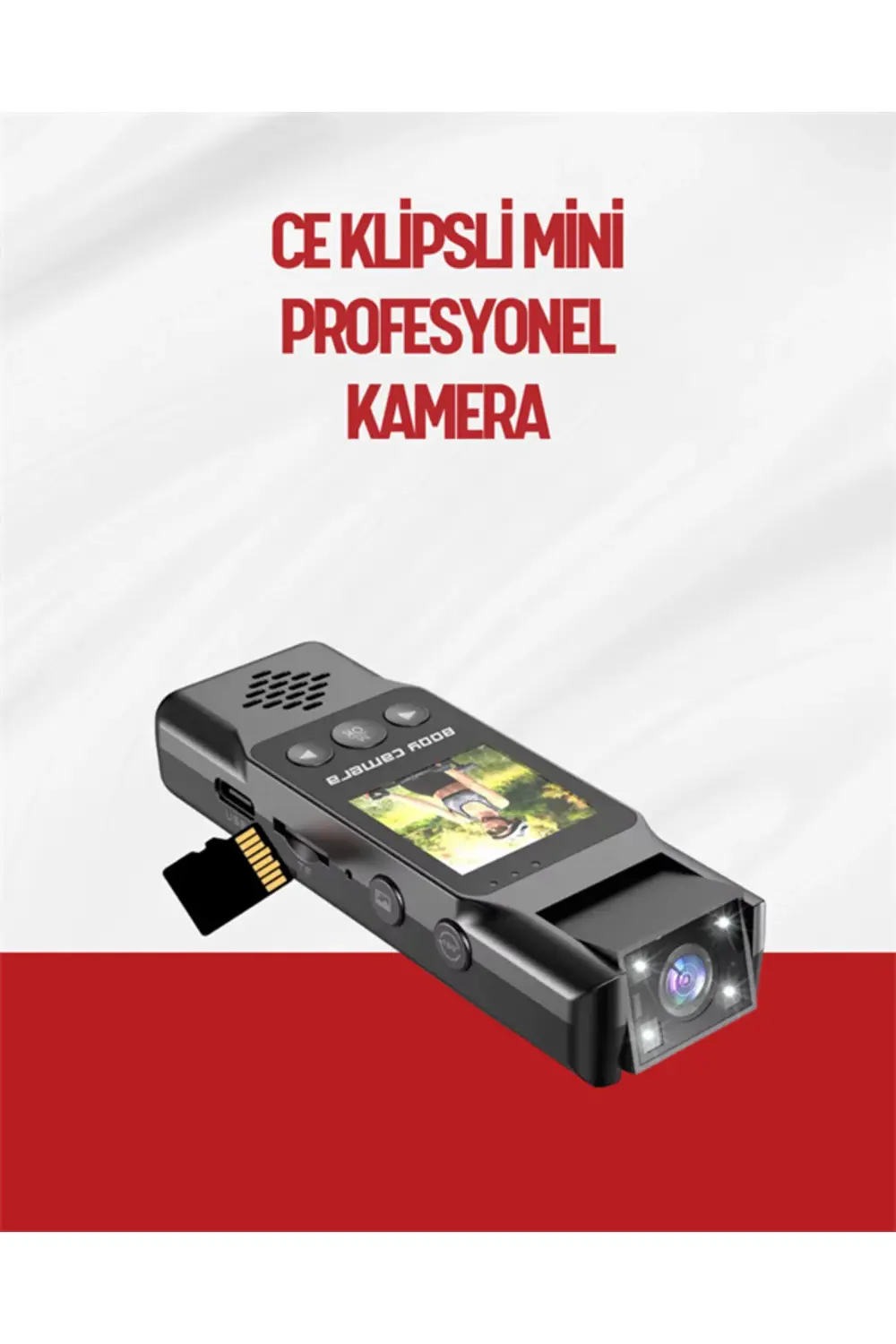 Hareket Algılayıcılı Taşınabilir Mini Kamera – 3MP Fotoğraf, Düşü