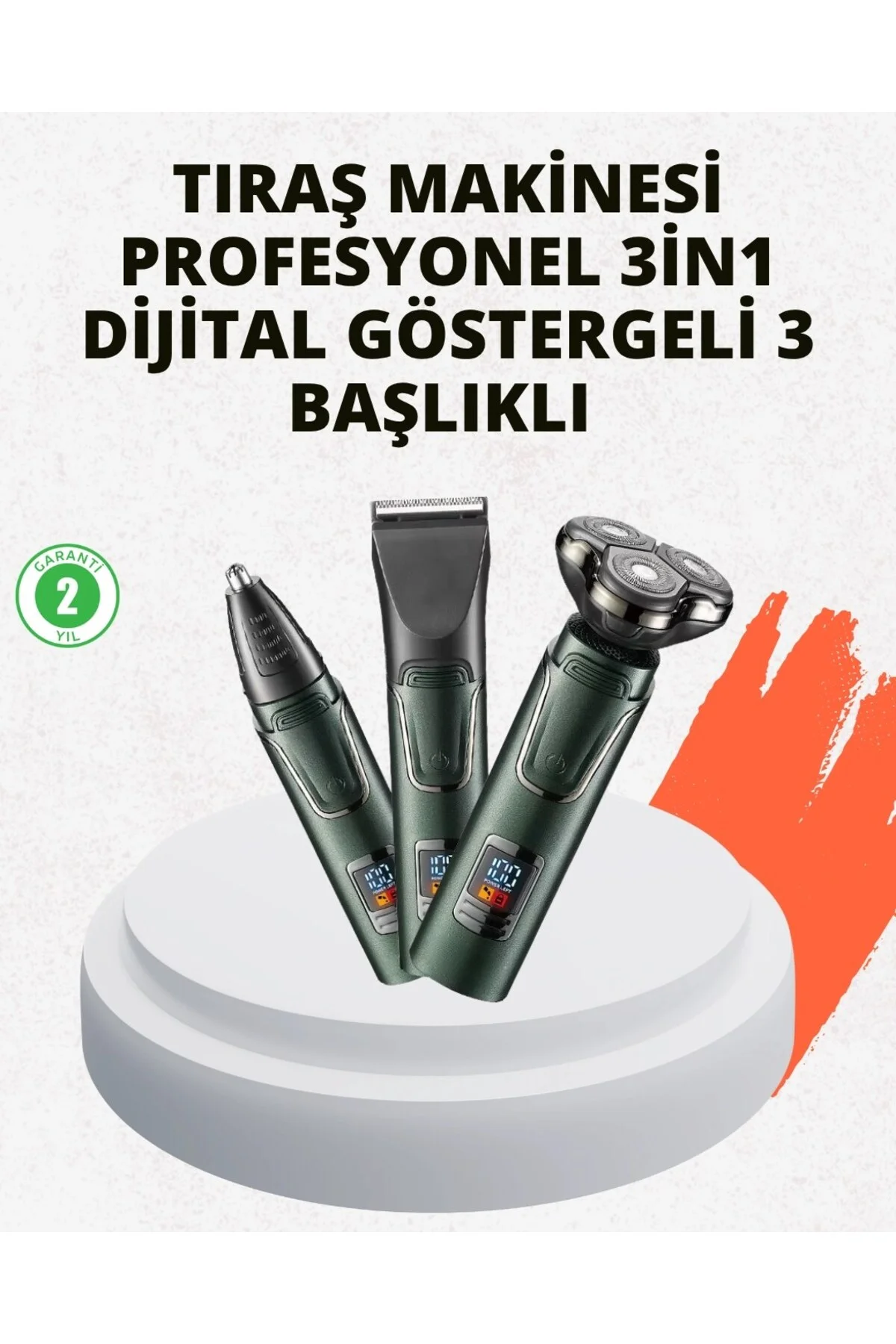 Hareket Halinde Kullanıma Uygun Tıraş Makinesi Hareket Halinde Kullanıma Uygun Tıraş Makinesi