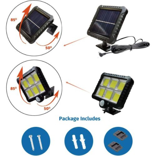 Woody Sofia Hareket Sensörlü Solar Lamba