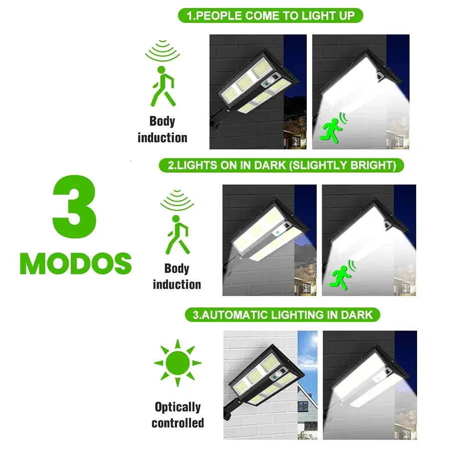 Hareket Sensörlü IP65 Güneş Enerjili LED Spot Kumandalı Hareket Sensörlü IP65 Güneş Enerjili LED Spot Kumandalı